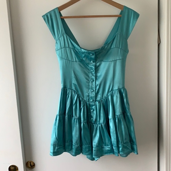 NWT Vanessa Mooney Elisabeth Romper Dress M - Picture 1 of 13